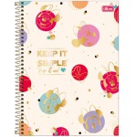 CADERNO UNIVERSITARIO TILIBRA MINNIE 01 MATERIA