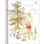 CADERNO UNIVERSITARIO TILIBRA POOH 10 MATERIAS