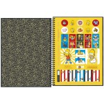 CADERNO UNIVERSITARIO TILIBRA SIMPSONS 10 MATERIAS